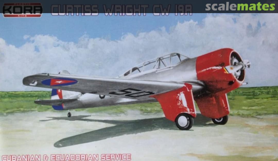 Boxart Curtiss Wright CW-19R KPK72035 Kora Models Boxart Curtiss Wright CW-19R KPK72035 Kora Models