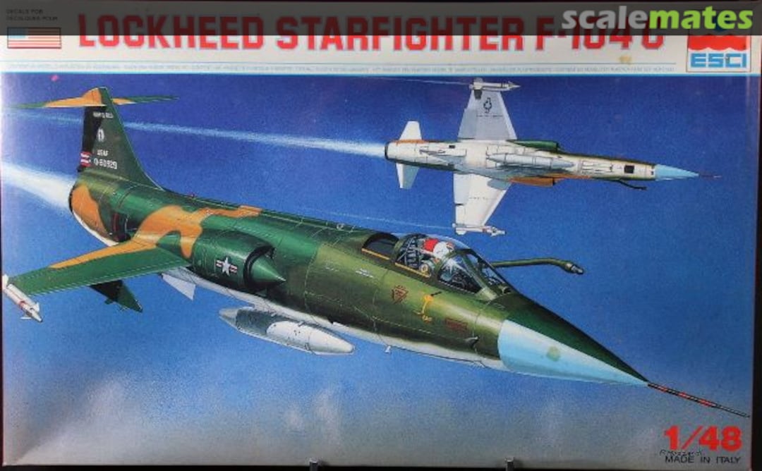 Boxart Lockheed Starfighter F-104 C 4013 ESCI Boxart Lockheed Starfighter F-104 C 4013 ESCI