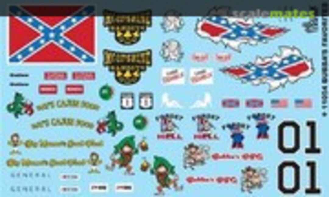 1:24 Bubba's Favorites - Southern Classic Logos (Gofer Racing 11054) 11054