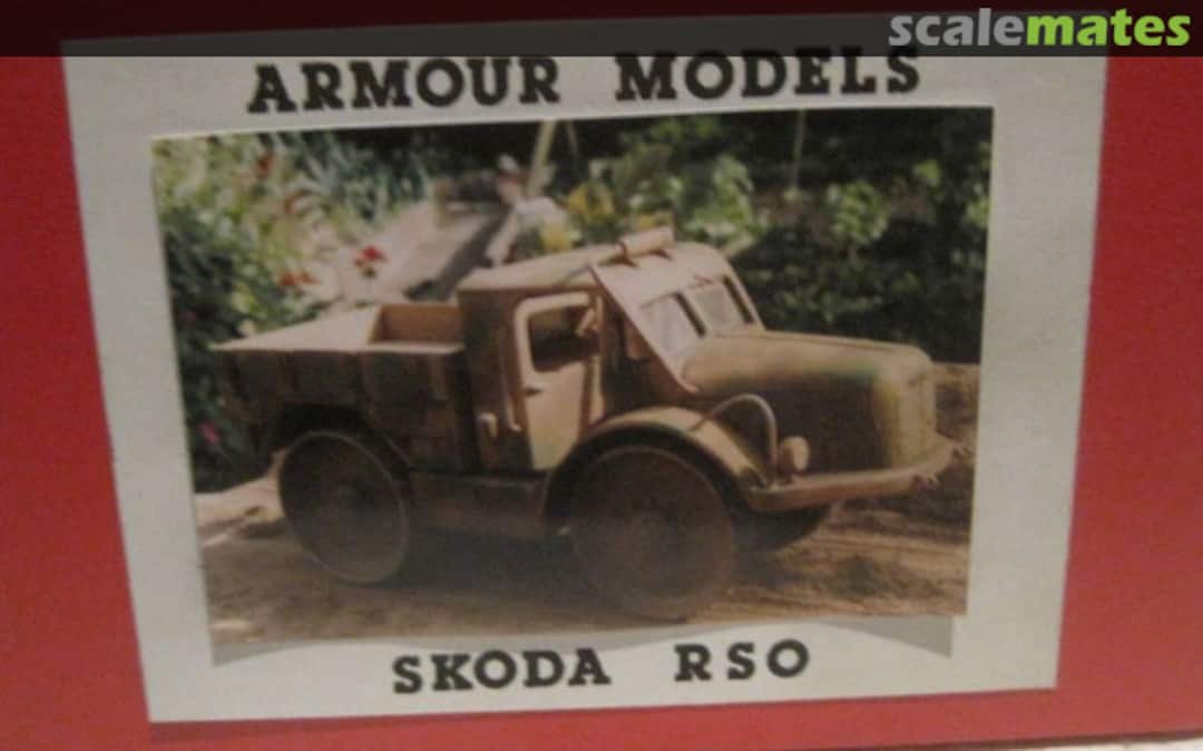 Boxart SKODA Radschlepper Ost (Porsche 175) 35006 Armour Models Boxart SKODA Radschlepper Ost (Porsche 175) 35006 Armour Models