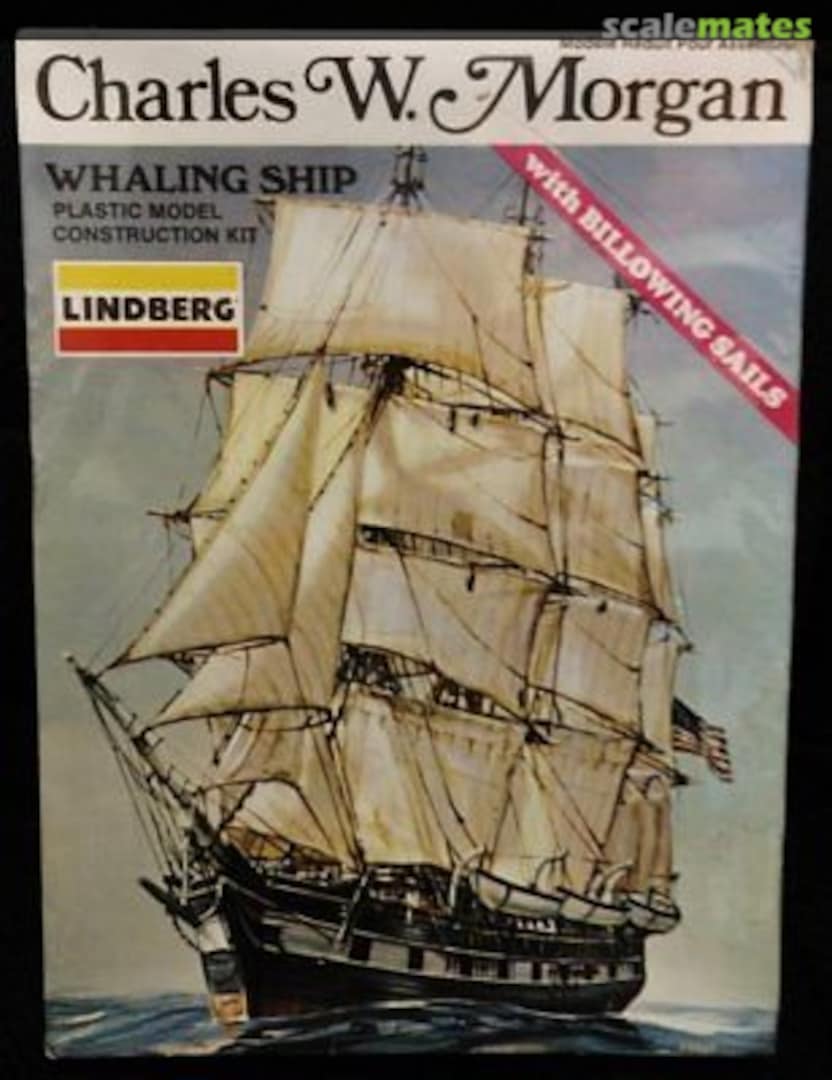 Boxart Charles W. Morgan 897 Lindberg Boxart Charles W. Morgan 897 Lindberg