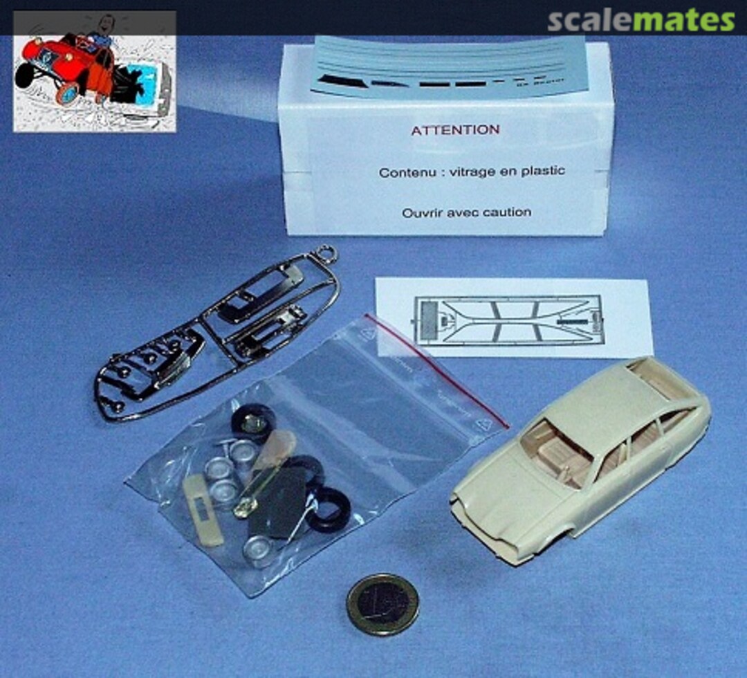 Boxart Citroën GS Birotor 07 R R miniatures Boxart Citroën GS Birotor 07 R R miniatures