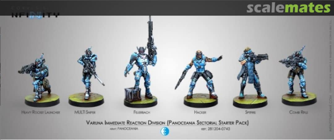Boxart VARUNA IMMEDIATE REACTION DIVISION STARTER PACK 281204-0743 Corvus Belli