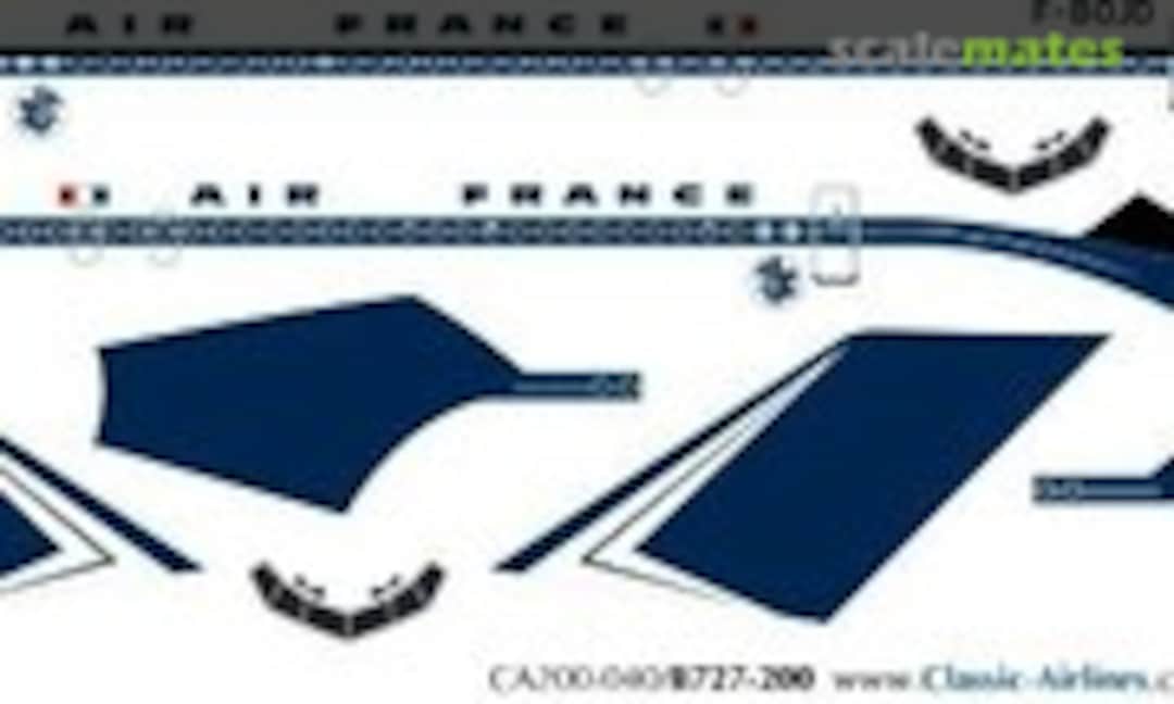 1:200 Air France Exp 727 (Classic Airlines CA200-040) CA200-040