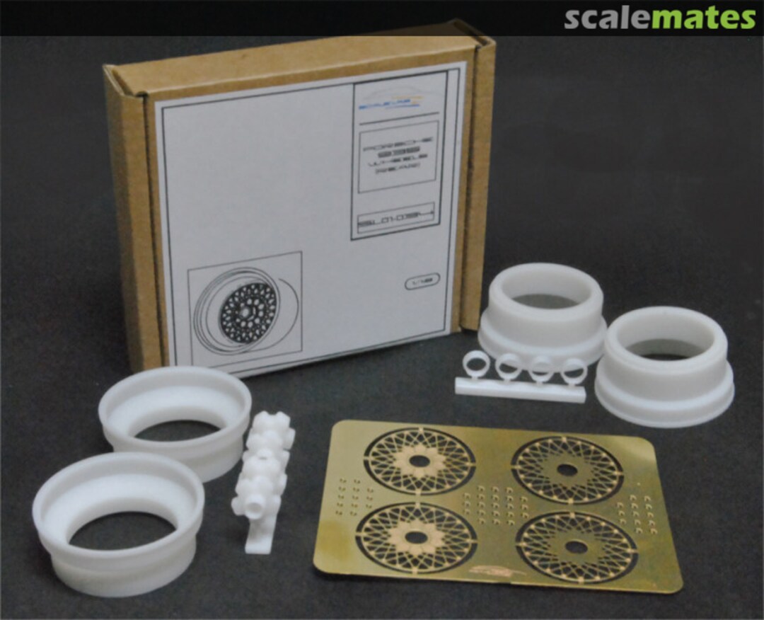 Boxart Porsche 935 photo-etch wheels (rear) SL01-034 ScaleLab_24 Boxart Porsche 935 photo-etch wheels (rear) SL01-034 ScaleLab_24