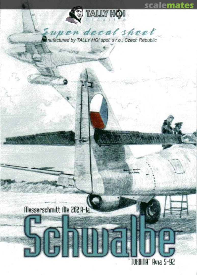 Boxart Messerschmitt Me 262 A-1a / Avia S-92 72033 Tally Ho! (CZ) Boxart Messerschmitt Me 262 A-1a / Avia S-92 72033 Tally Ho! (CZ)