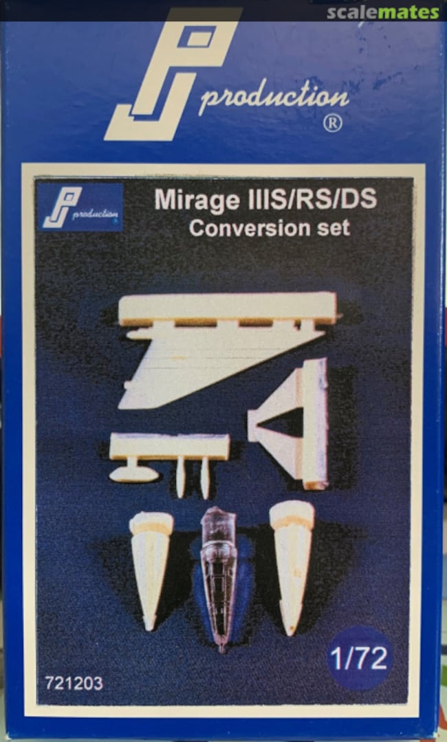 Boxart Mirage IIIS/RS/DS 721203 PJ Production Boxart Mirage IIIS/RS/DS 721203 PJ Production