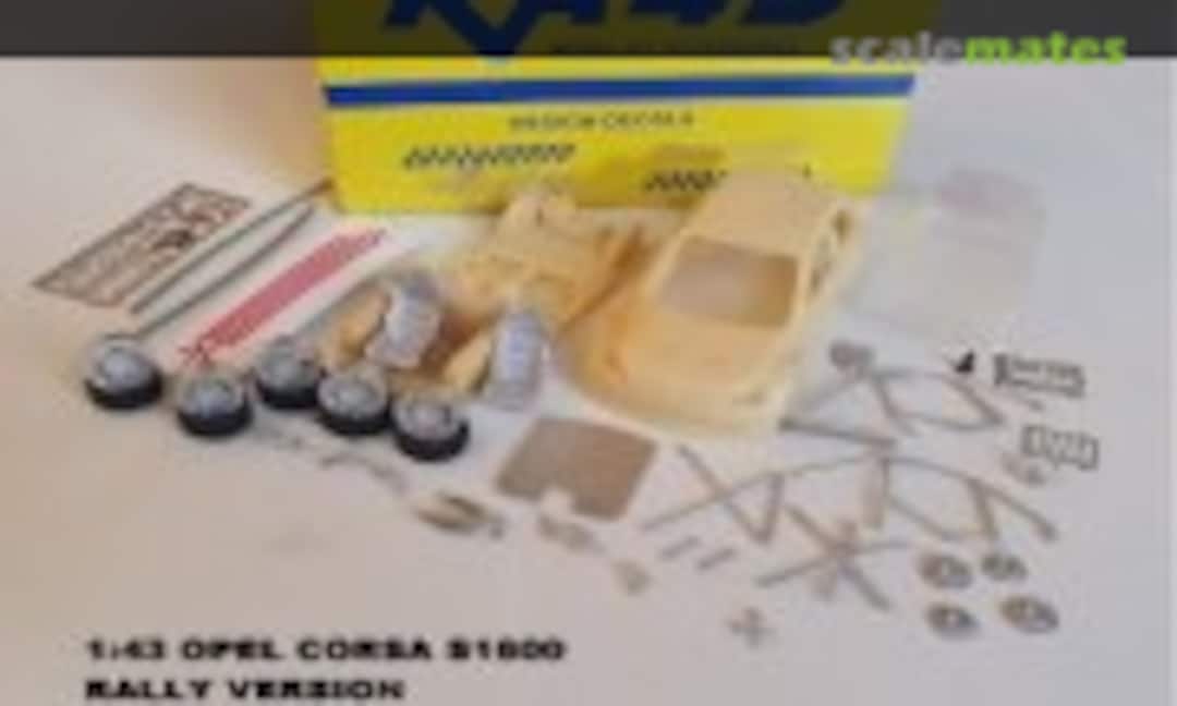 1:43 Opel Corsa S1600 Rally Version (RACING43 KIT568)