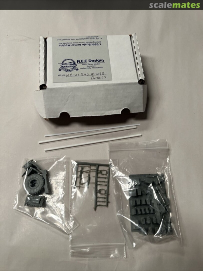 Boxart SAS M-1078 Details KB-01 A.E.F. Designs Boxart SAS M-1078 Details KB-01 A.E.F. Designs