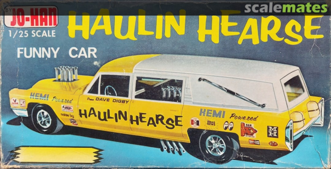 Boxart Haulin Hearse Funny Car GC-800 Jo-Han Boxart Haulin Hearse Funny Car GC-800 Jo-Han