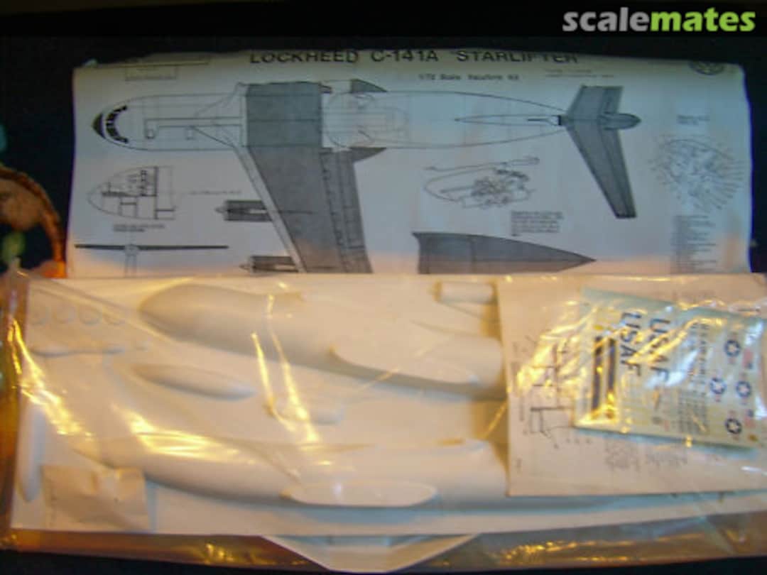Boxart Lockheed C-141A Starlifter Nova Models Boxart Lockheed C-141A Starlifter Nova Models