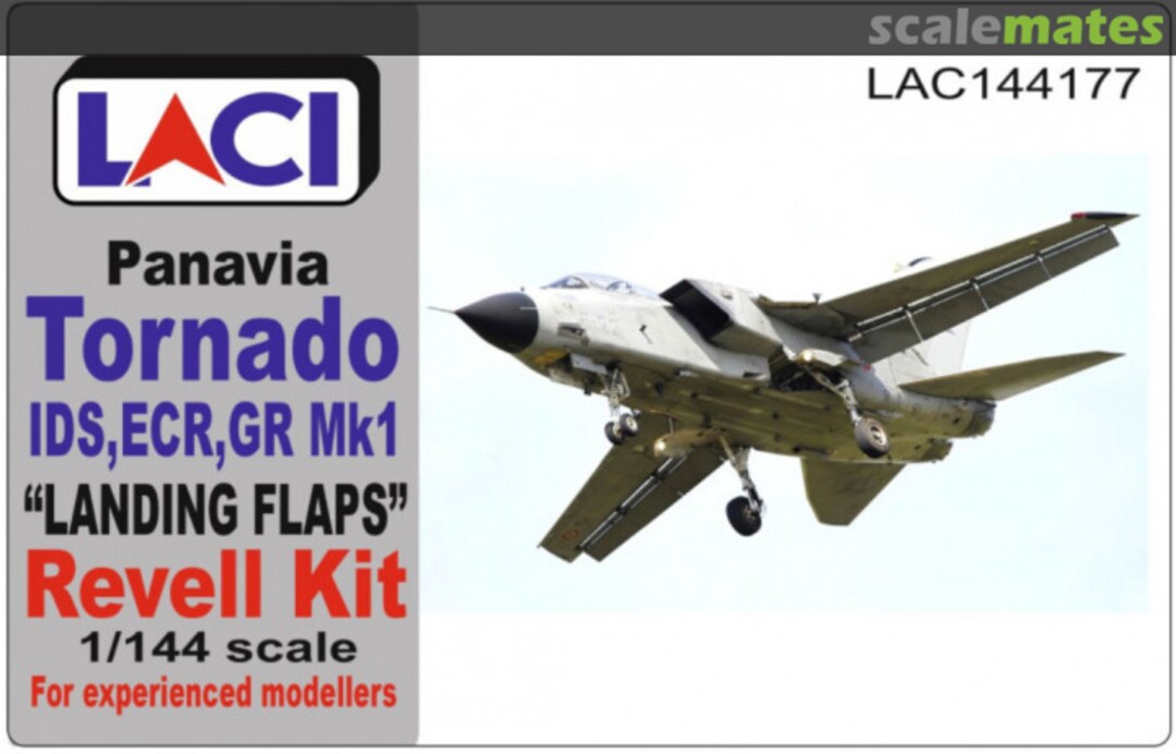 Boxart Panavia Tornado IDS, ECR, GR Mk1 “Landing Flaps” 144177 LACI