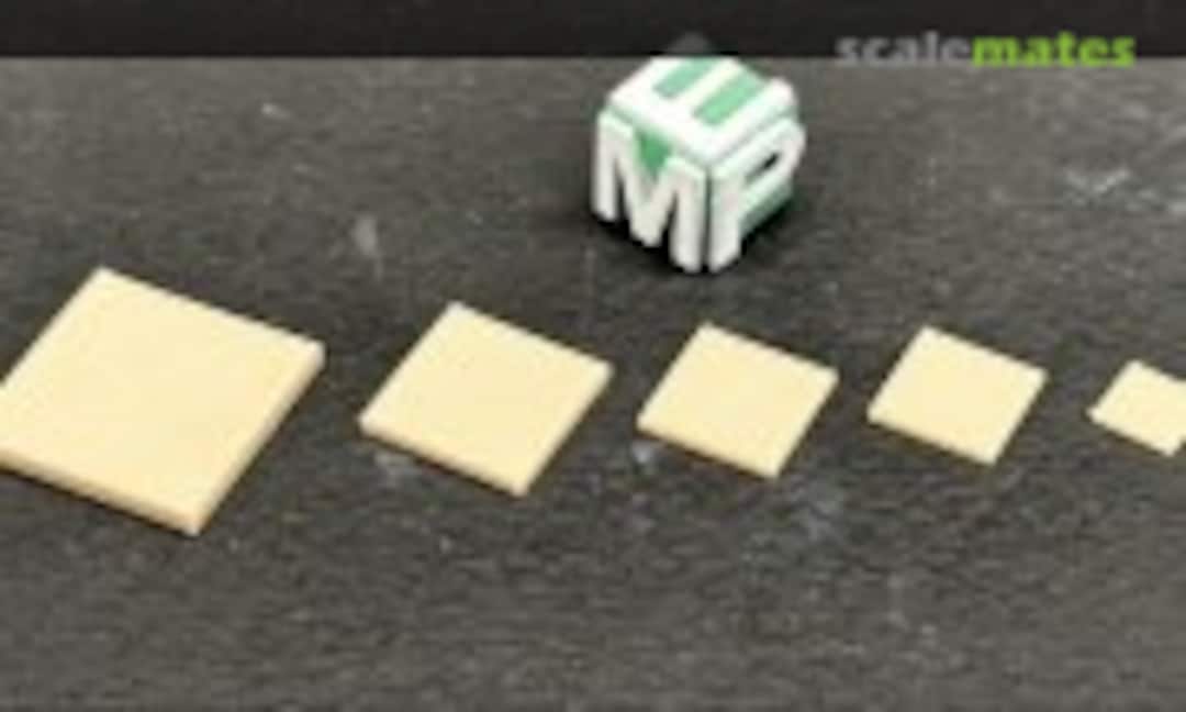 1:35 Pavement tiles - WWII - large straight (EMP3d 35121109-50) 35121109-50