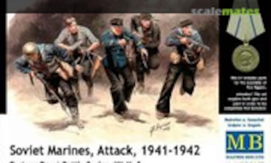1:35 Marines, Attack, 1941-1942 (Master Box MB35153) MB35153