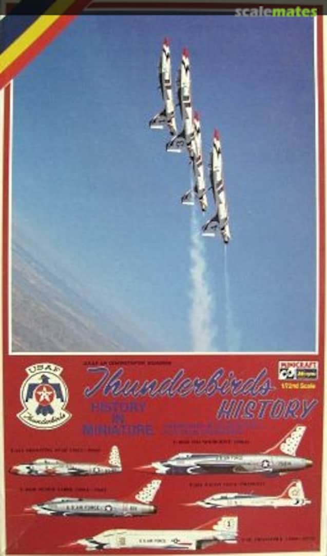 Boxart USAF Thunderbirds History 1208 Minicraft Hasegawa Boxart USAF Thunderbirds History 1208 Minicraft Hasegawa