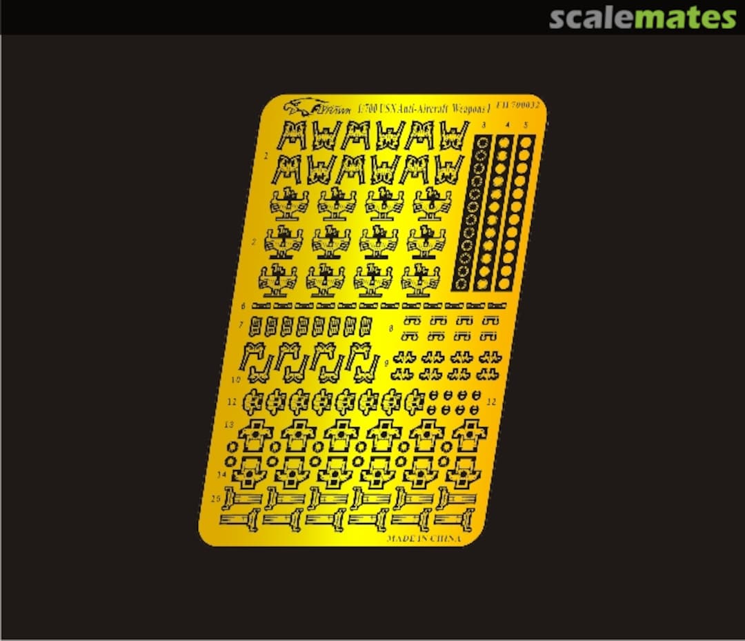 Boxart WWII USN Anti-Aircraft Weapons I FH700032 FlyHawk Model Boxart WWII USN Anti-Aircraft Weapons I FH700032 FlyHawk Model