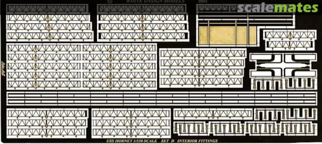 Boxart USS Hornet CV-8 - Hangar Deck PE 35041 White Ensign Models Boxart USS Hornet CV-8 - Hangar Deck PE 35041 White Ensign Models