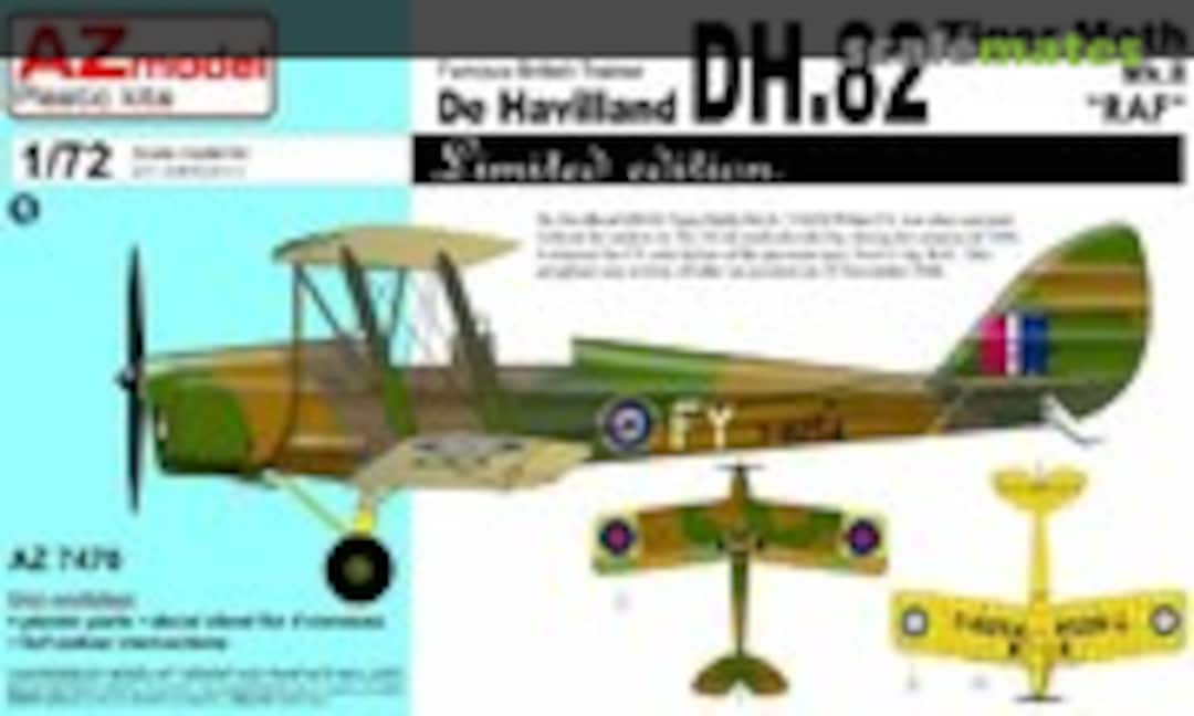 1:72 De Havilland DH.82 Tiger Moth Mk.II (AZmodel AZ7470)