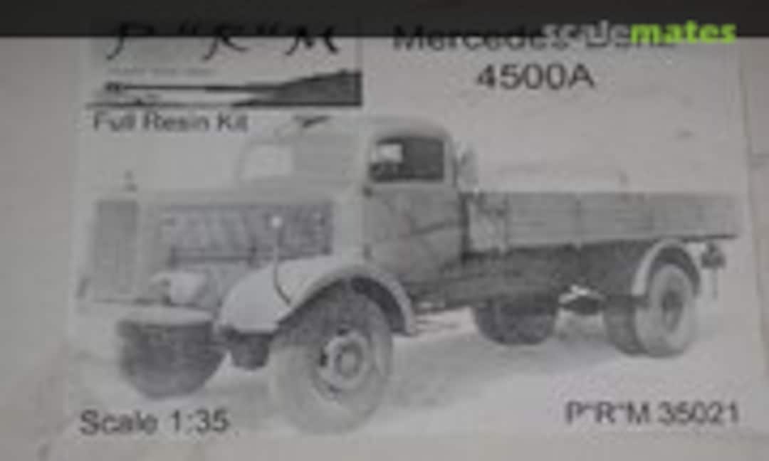 1:35 Mercedes-Benz 4500A (Projekt Resin Model 35021)
