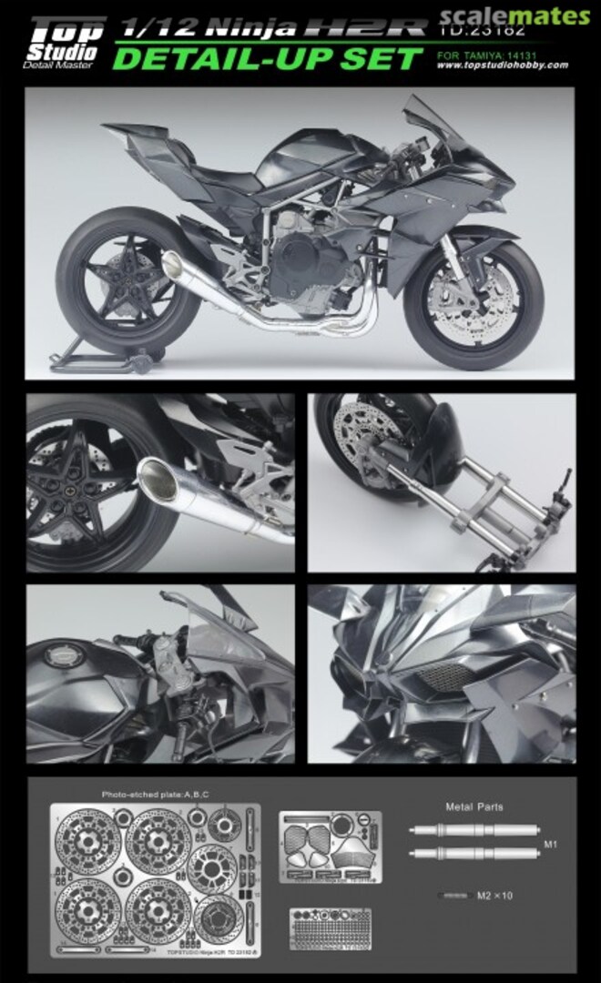 Boxart Kawasaki Ninja H2R - Detail-up Set TD23182 Top Studio Boxart Kawasaki Ninja H2R - Detail-up Set TD23182 Top Studio