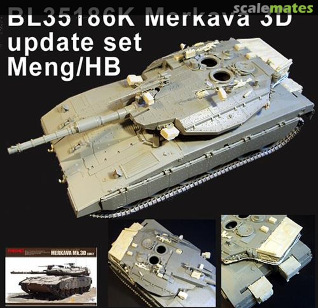 Boxart Merkava 3D update set BL35186K Blast Models Boxart Merkava 3D update set BL35186K Blast Models
