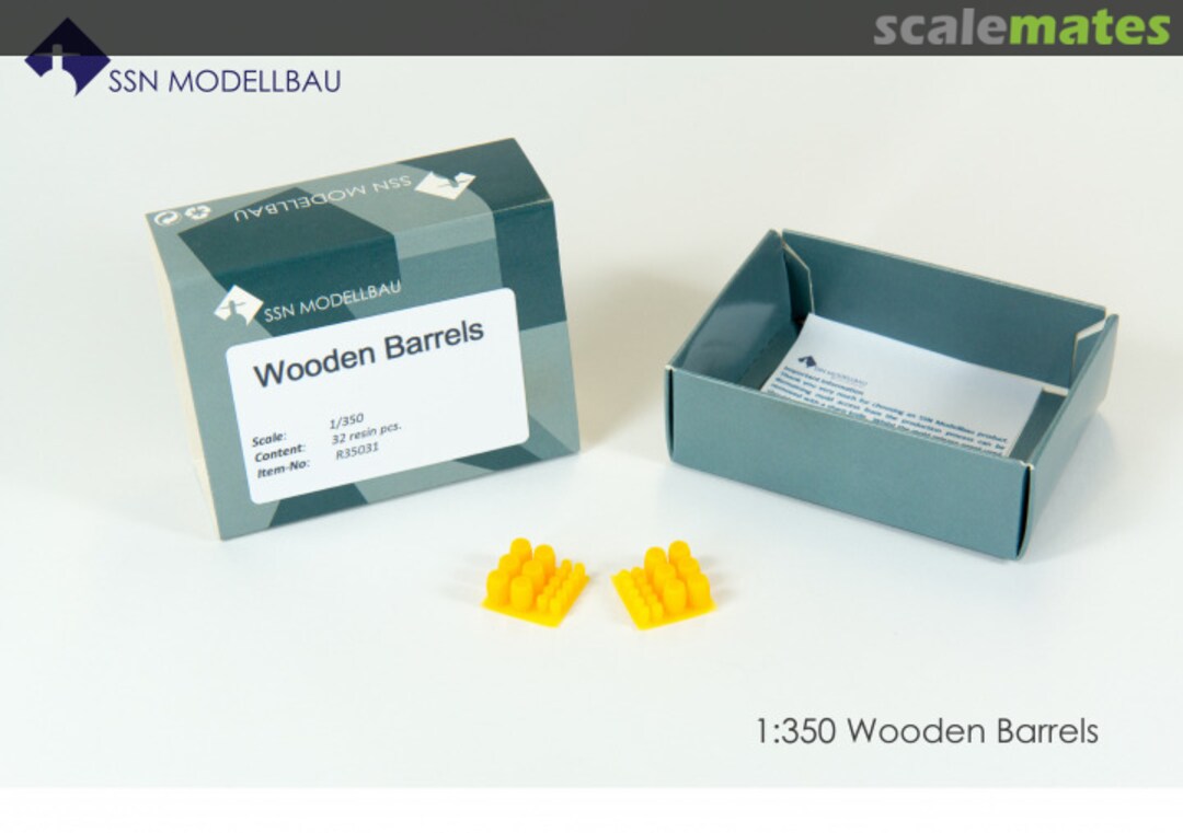 Boxart Wooden Barrels R35031 SSN-Modellbau Boxart Wooden Barrels R35031 SSN-Modellbau