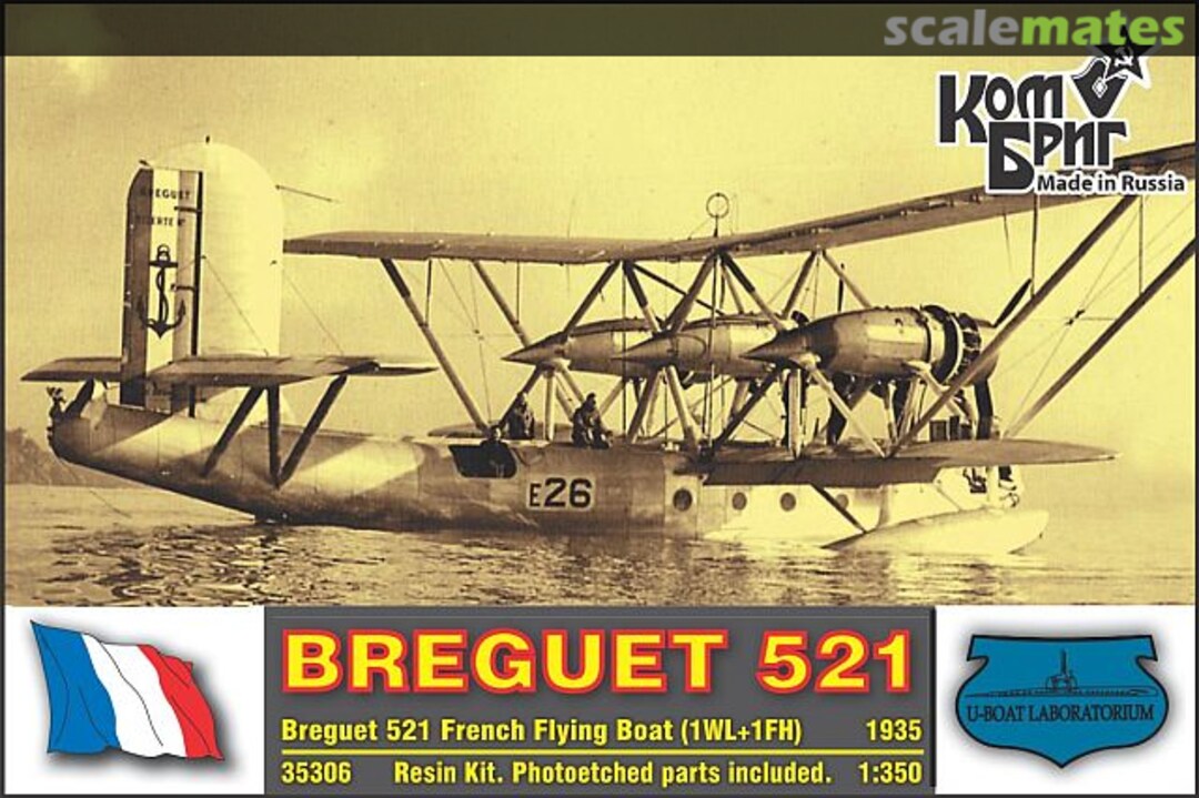 Boxart Breguet Br.521 Bizerte - 1935 35306 Combrig Boxart Breguet Br.521 Bizerte - 1935 35306 Combrig