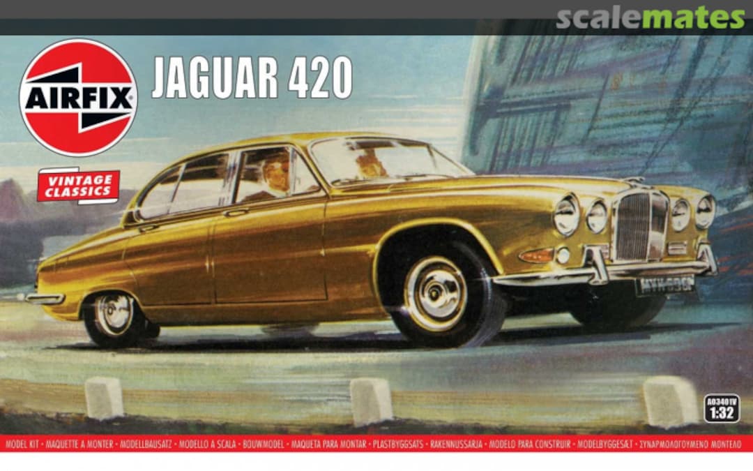 Boxart Jaguar 420 A03401V Airfix Boxart Jaguar 420 A03401V Airfix