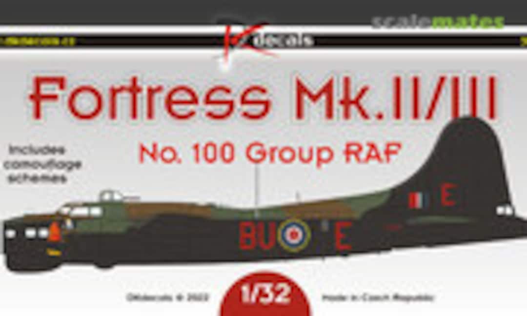 1:32 Fortress Mk.II/III (DK Decals 32029) 32029