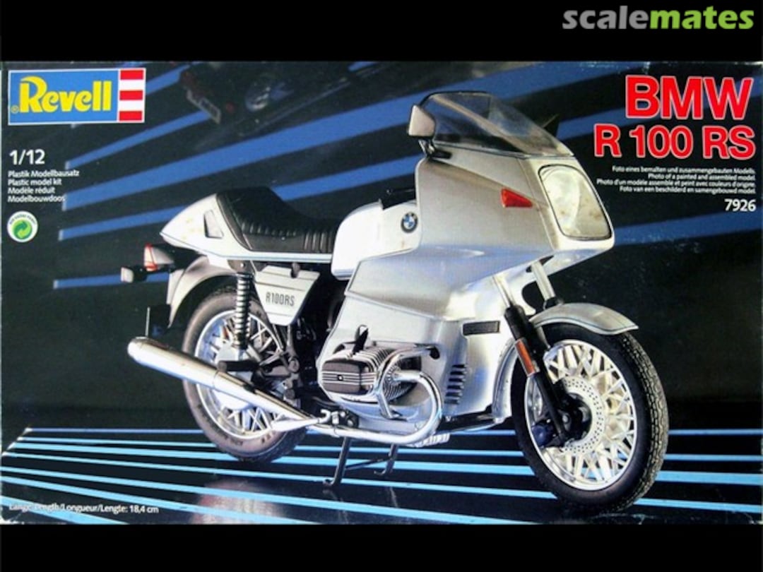 Boxart BMW R 100 RS 7926 Revell Boxart BMW R 100 RS 7926 Revell