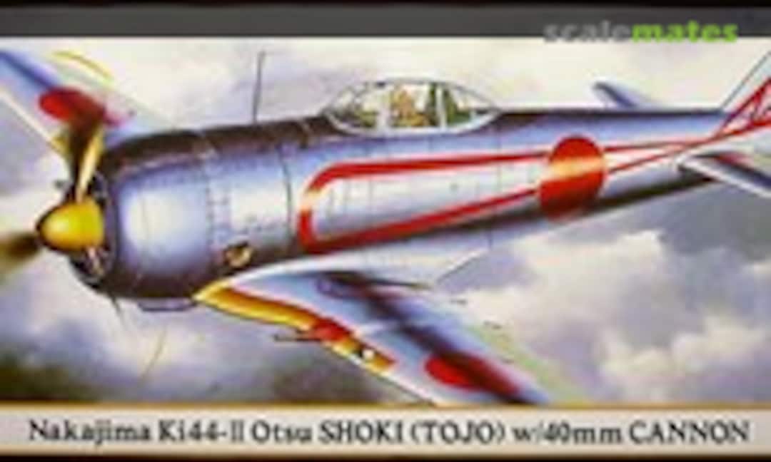 1:72 Nakajima Ki44-II Otsu Shoki (Tojo) w/40mm Cannon (Hasegawa 00037)