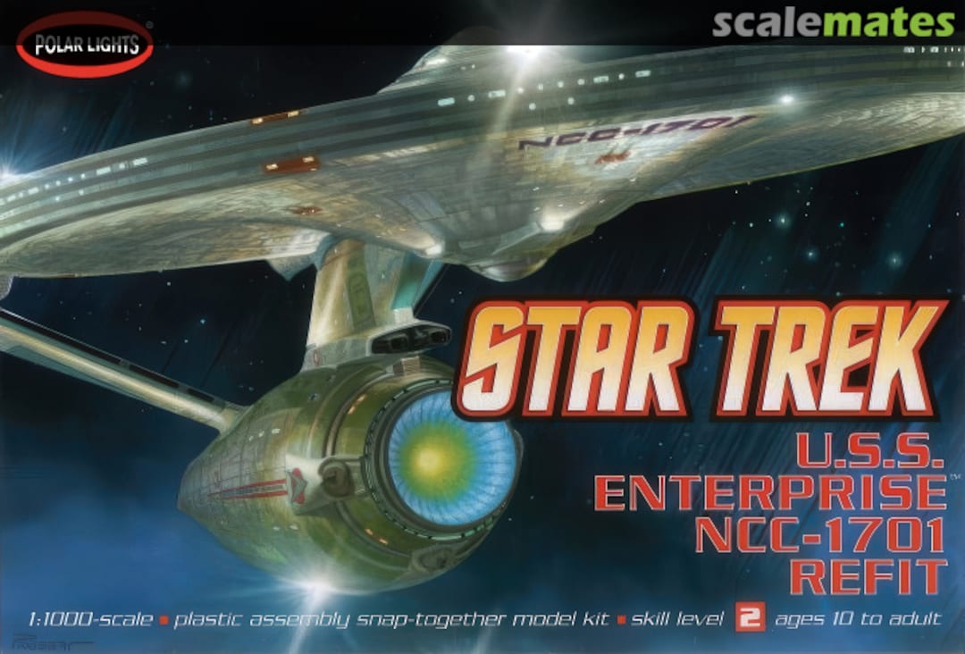 Boxart U.S.S. Enterprise NCC-1701 Refit 820 Polar Lights Boxart U.S.S. Enterprise NCC-1701 Refit 820 Polar Lights