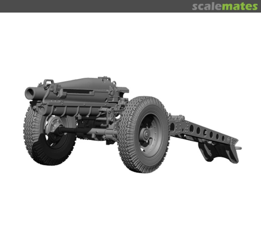 Boxart WW2 M1A1 Howitzer 75mm HS16067 H3 Models