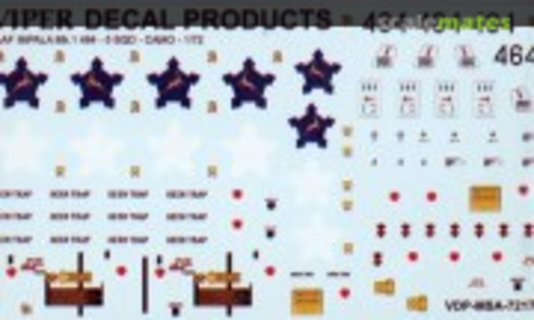 1:72 SAAF Impala MK1 (Viper Decal Products MSA72172) MSA72172