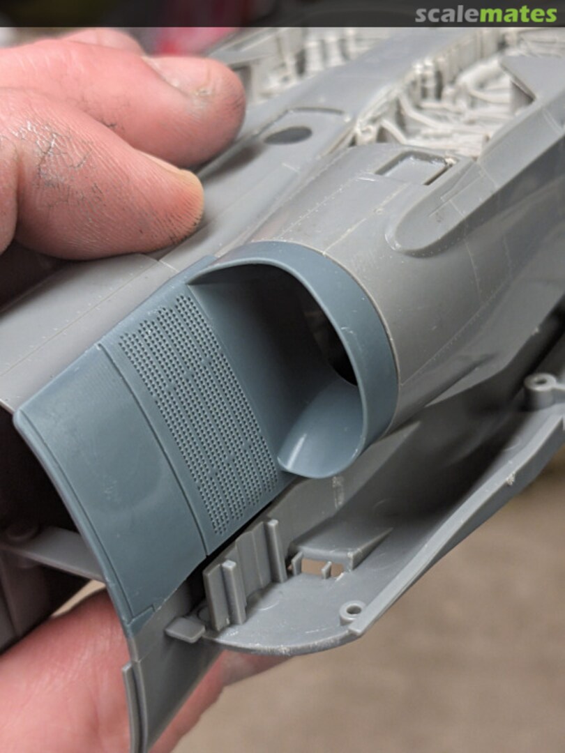 Boxart F/A-18C/ D intakes 005 NE Resin and mask Boxart F/A-18C/ D intakes 005 NE Resin and mask