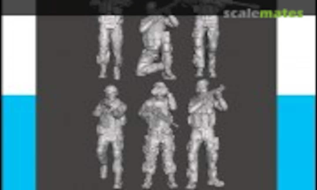 1:87 Modern US Soldiers (Mironious Models MM87702) MM87702
