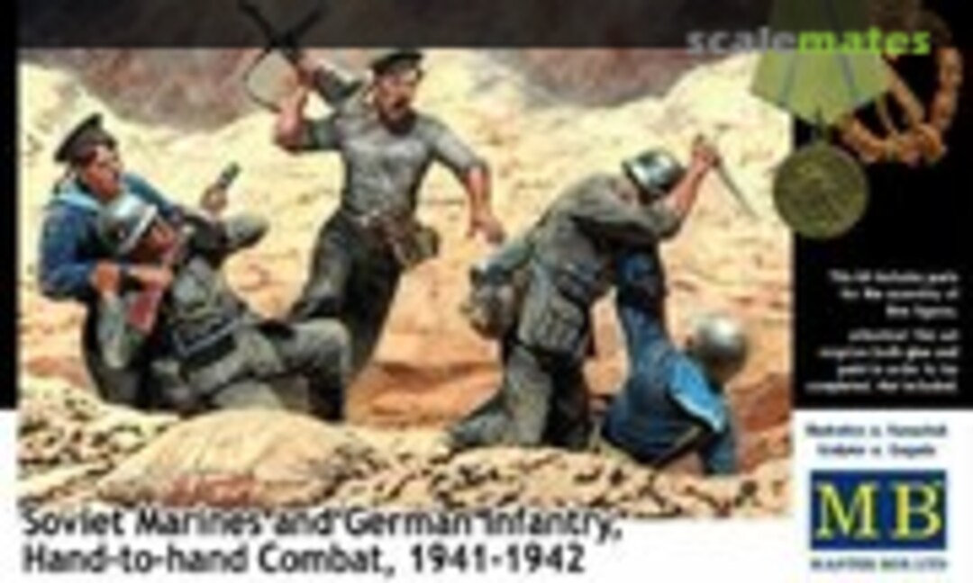 1:35 Soviet Marines and German Infantry (Master Box MB35152)