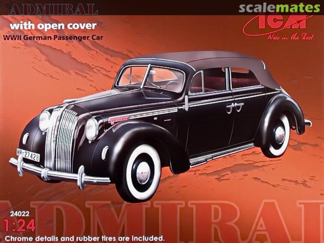 Boxart Opel Admiral Kabriolett 24022 ICM Boxart Opel Admiral Kabriolett 24022 ICM
