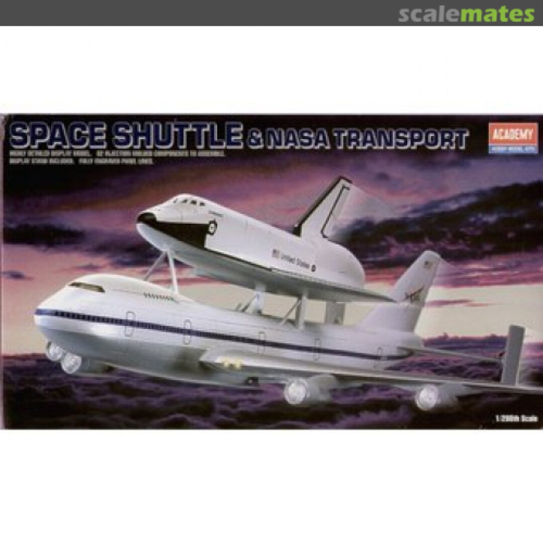 Boxart Space Shuttle & NASA Transport 01640 Academy Boxart Space Shuttle & NASA Transport 01640 Academy
