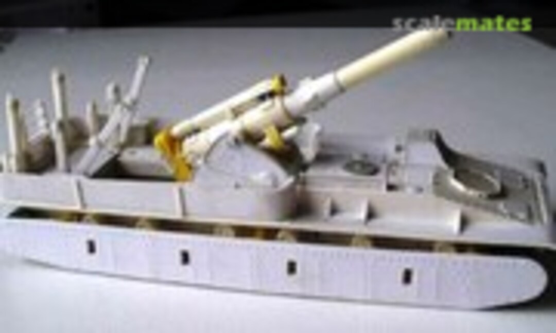 1:72 SU14 with 203mm B4 Howitzer - pilot model (Ostmodels R76) R76