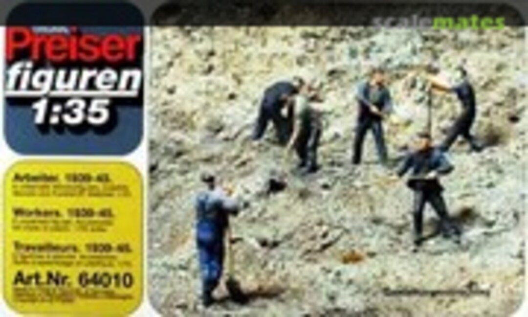 1:35 Arbeiter (Preiser 64010)