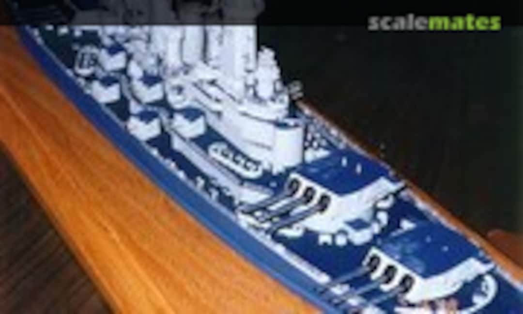 1:350 USS North Carolina BB-55 (1942) (Classic Warships Publishing )