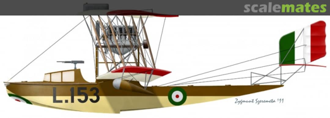 Boxart Lohner/Macchi L.1 L153 B101 Choroszy Modelbud Boxart Lohner/Macchi L.1 L153 B101 Choroszy Modelbud