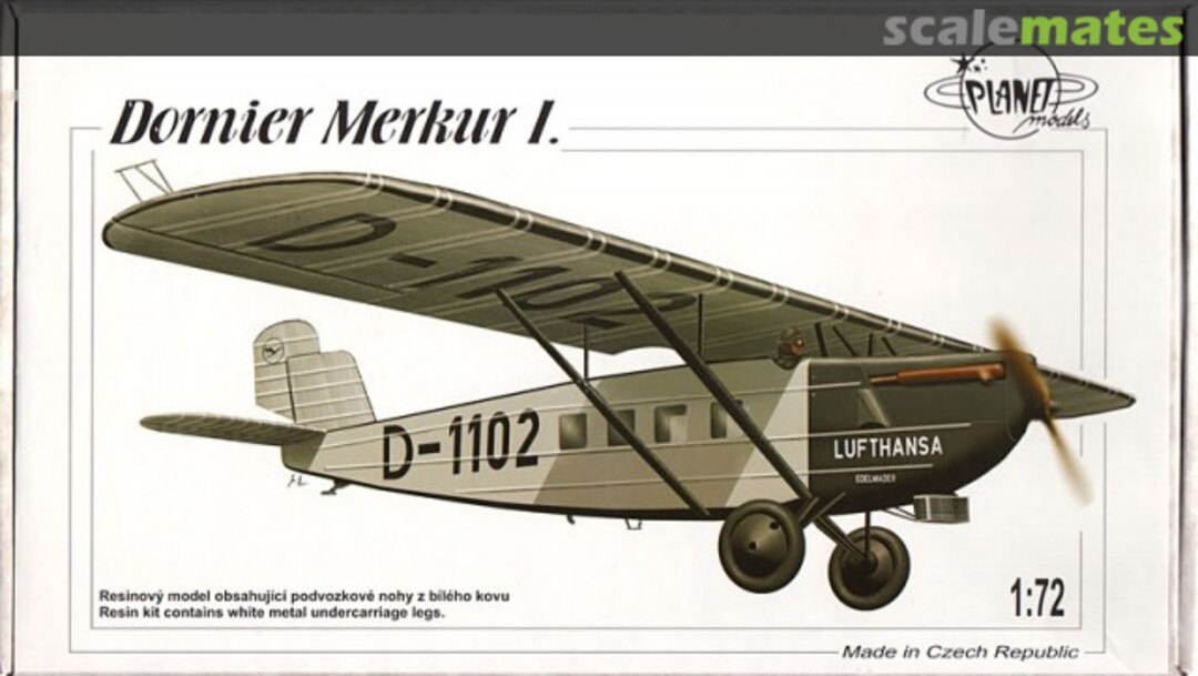 Boxart Dornier Merkur I PLT197 Planet Models Boxart Dornier Merkur I PLT197 Planet Models