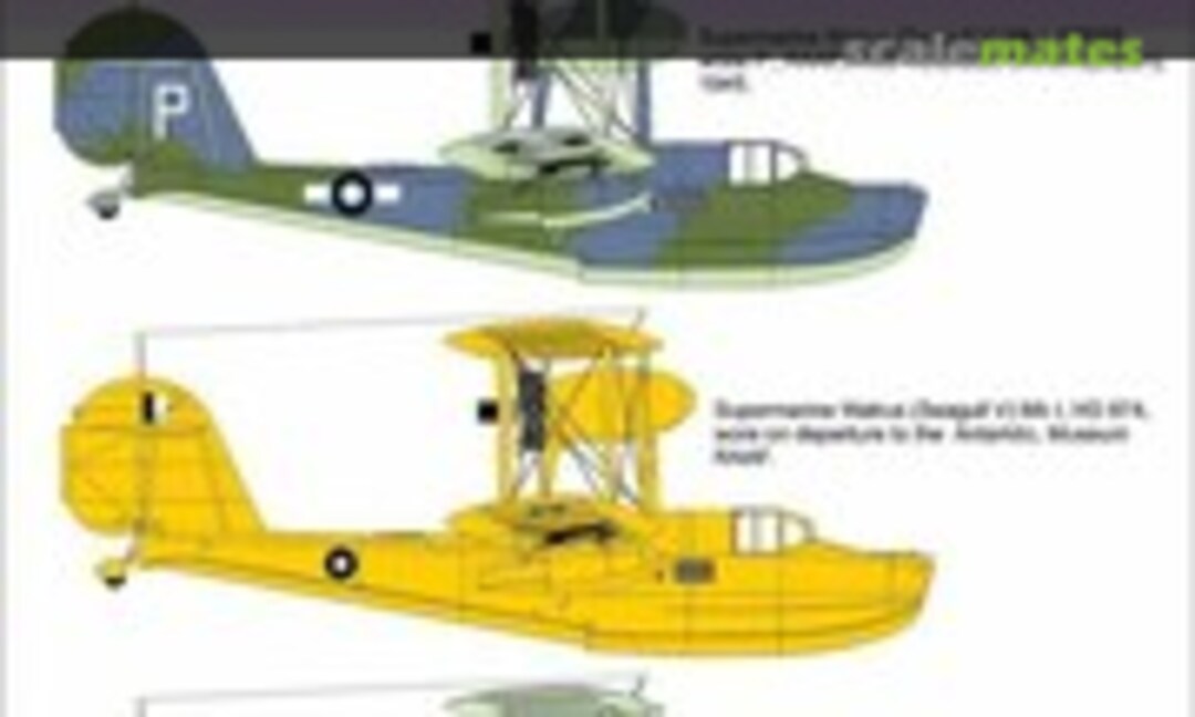 1:72 Supermarine Walrus Mk.I (Seagull V) in RAAF Service Part 1 (H-Models Decals HMD72092) HMD72092