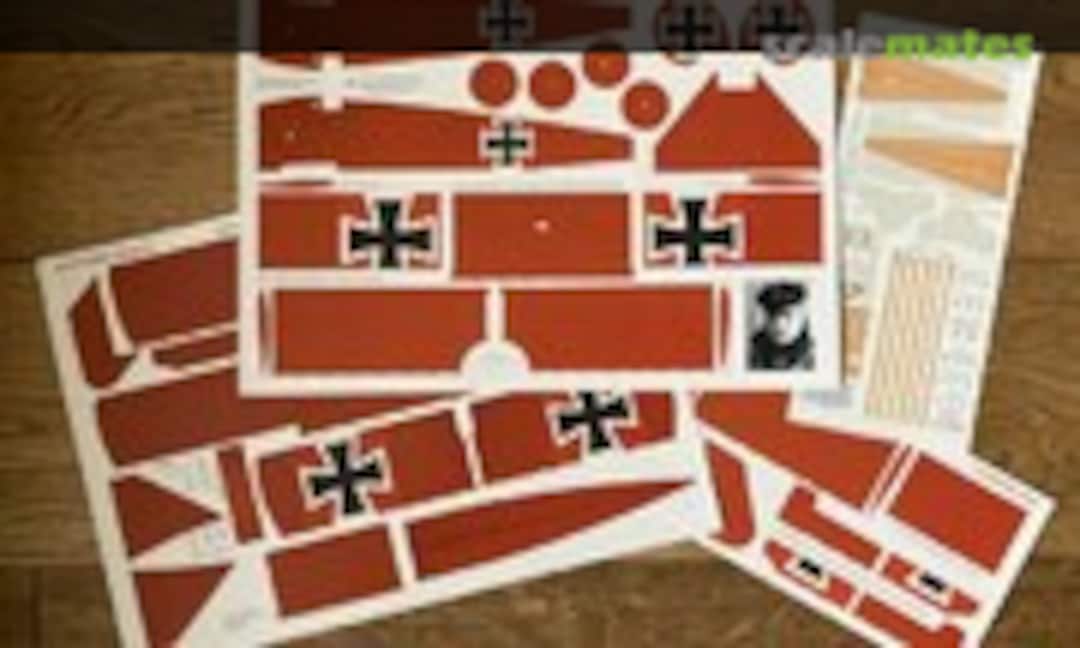 1:24 Fokker DR.I 425/17 Rittmeister Manfred von Richthofen (1st version) (Aviattic ATT24021) ATT24021