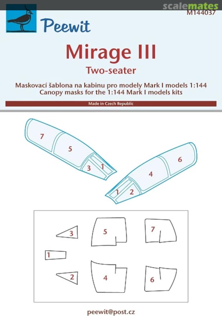 Boxart Mirage III - Two-Seater M144037 Peewit