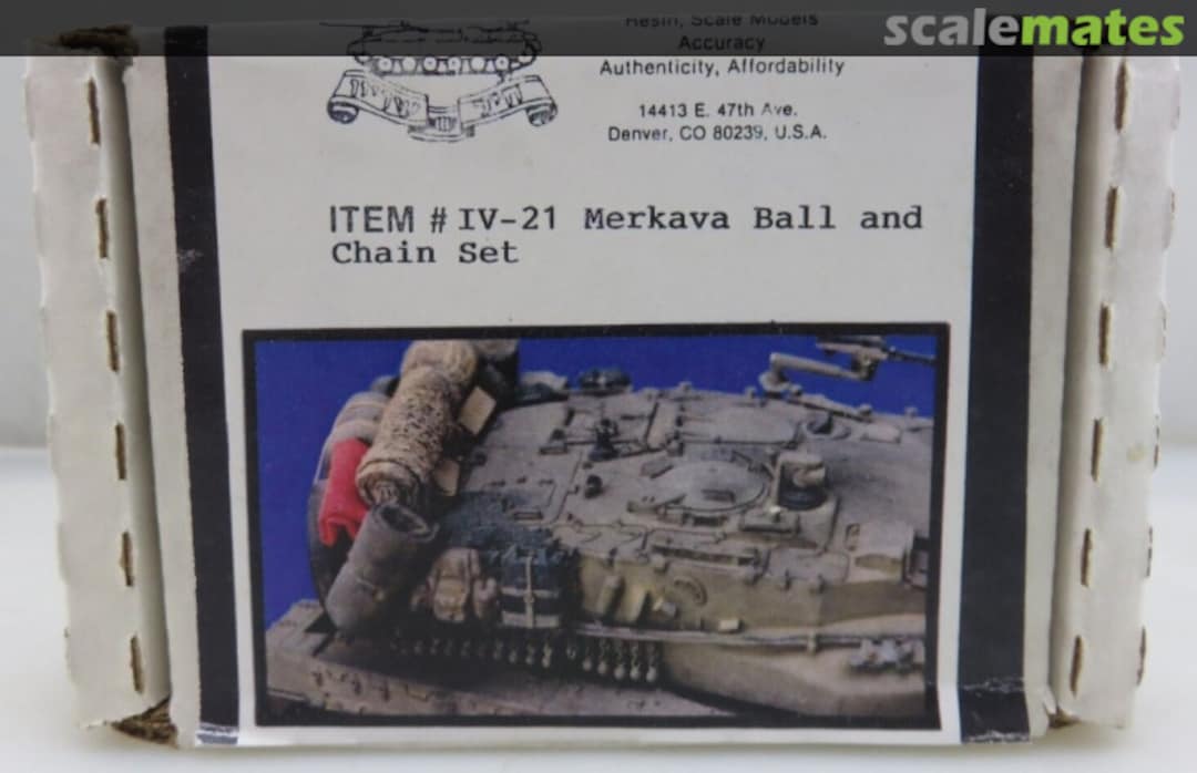 Boxart Merkava Ball and Chain Set IV-21 A.E.F. Designs Boxart Merkava Ball and Chain Set IV-21 A.E.F. Designs