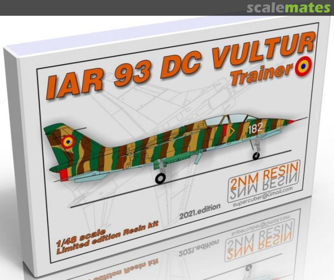 Boxart IAR-93 DC Vultur 2NM Resin Boxart IAR-93 DC Vultur 2NM Resin