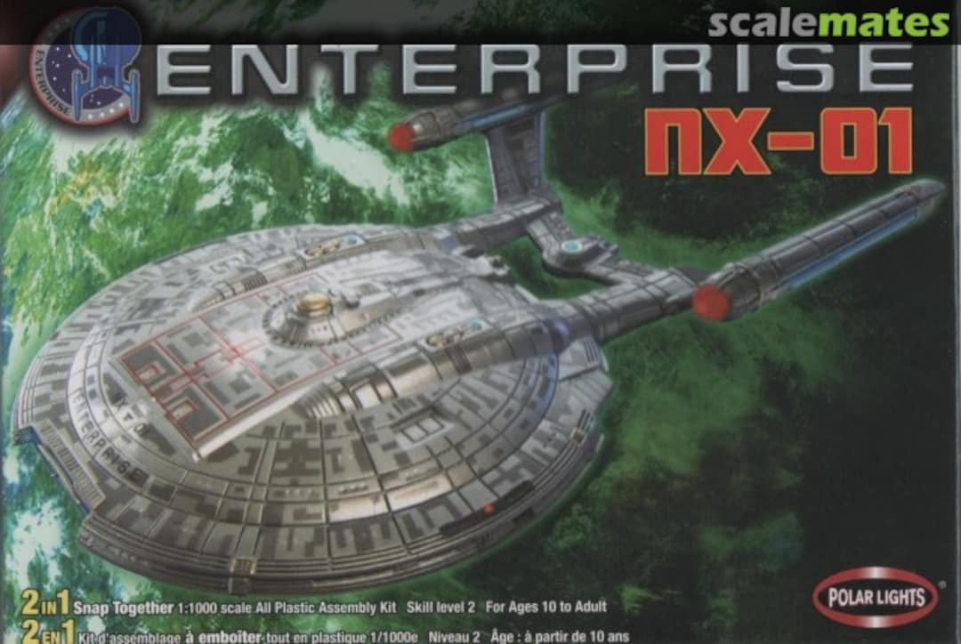 Boxart Enterprise NX-01 53028 Polar Lights Boxart Enterprise NX-01 53028 Polar Lights